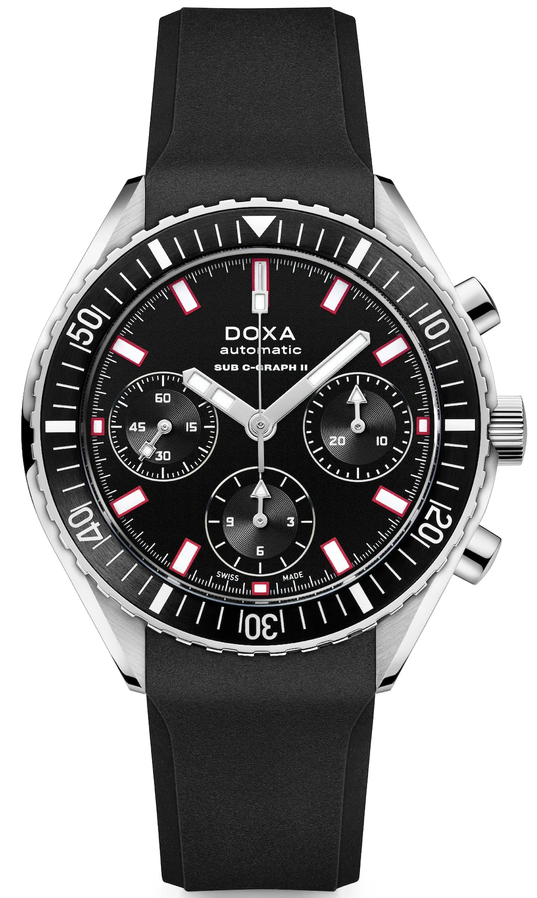 Doxa Sub 200 C-Graph II Sharkhunter Rubber Watch