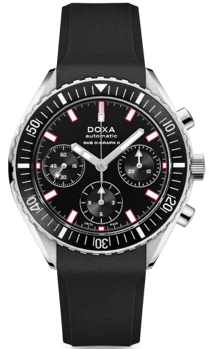 Doxa Sub 200 C-Graph II Sharkhunter Rubber Watch