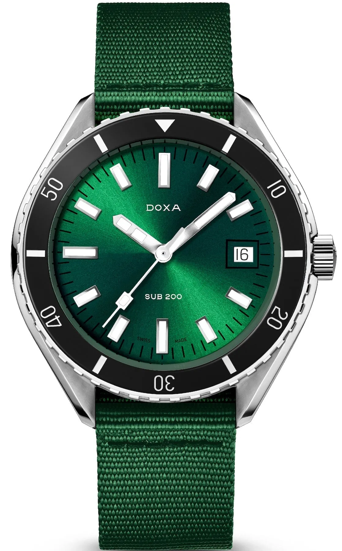 Doxa SUB 200 Sea Emerald Nato Watch