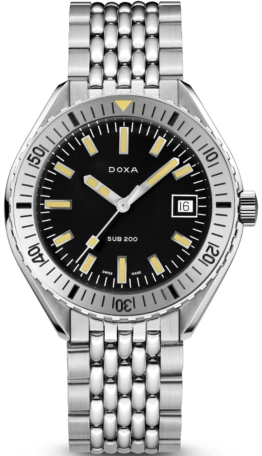 Doxa Sub 200 Sharkhunter Stainless Steel Bracelet Watch