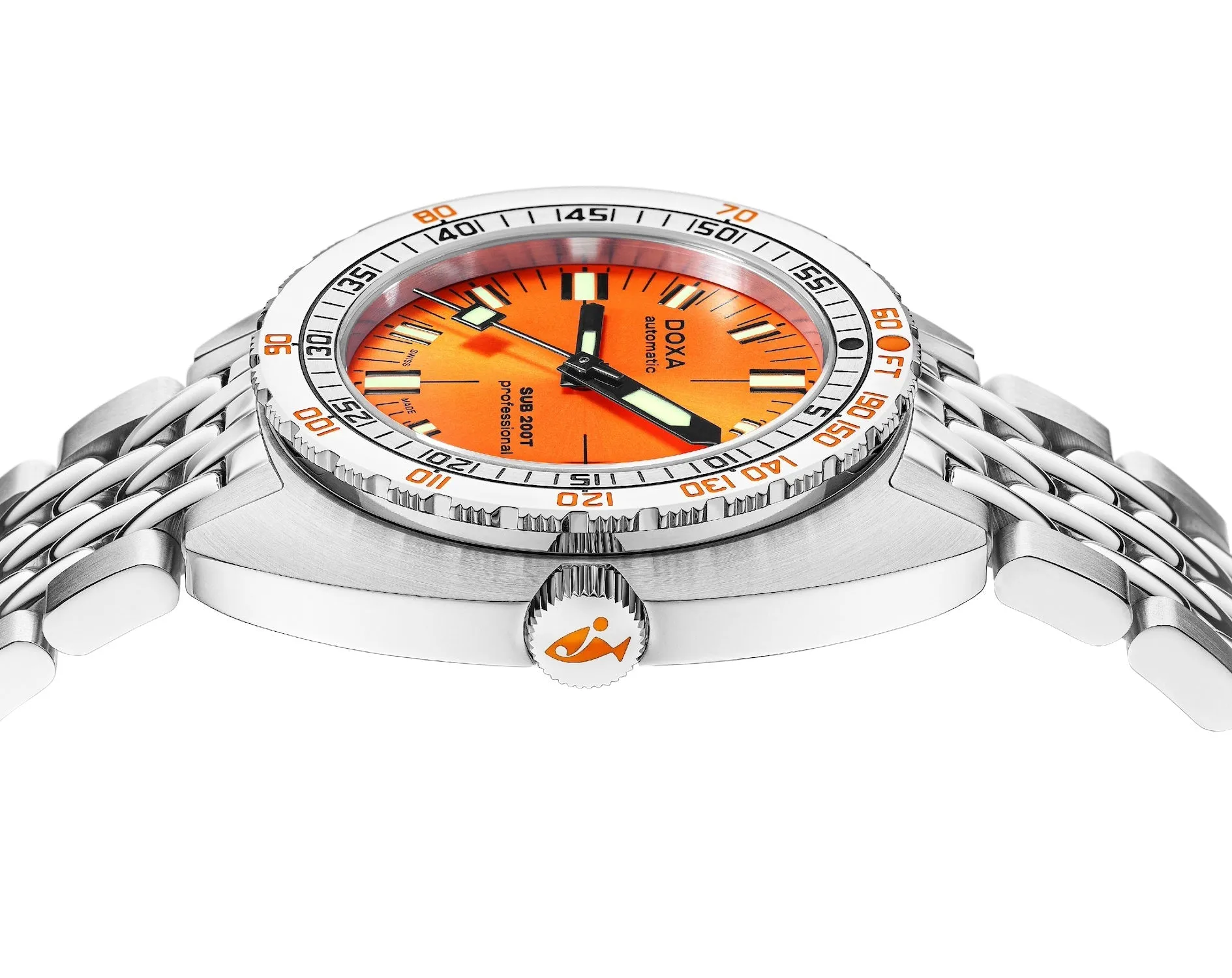Doxa SUB 200T Professional Sunray Bracelet Watch