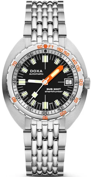 Doxa SUB 200T Sharkhunter Iconic Bracelet Watch