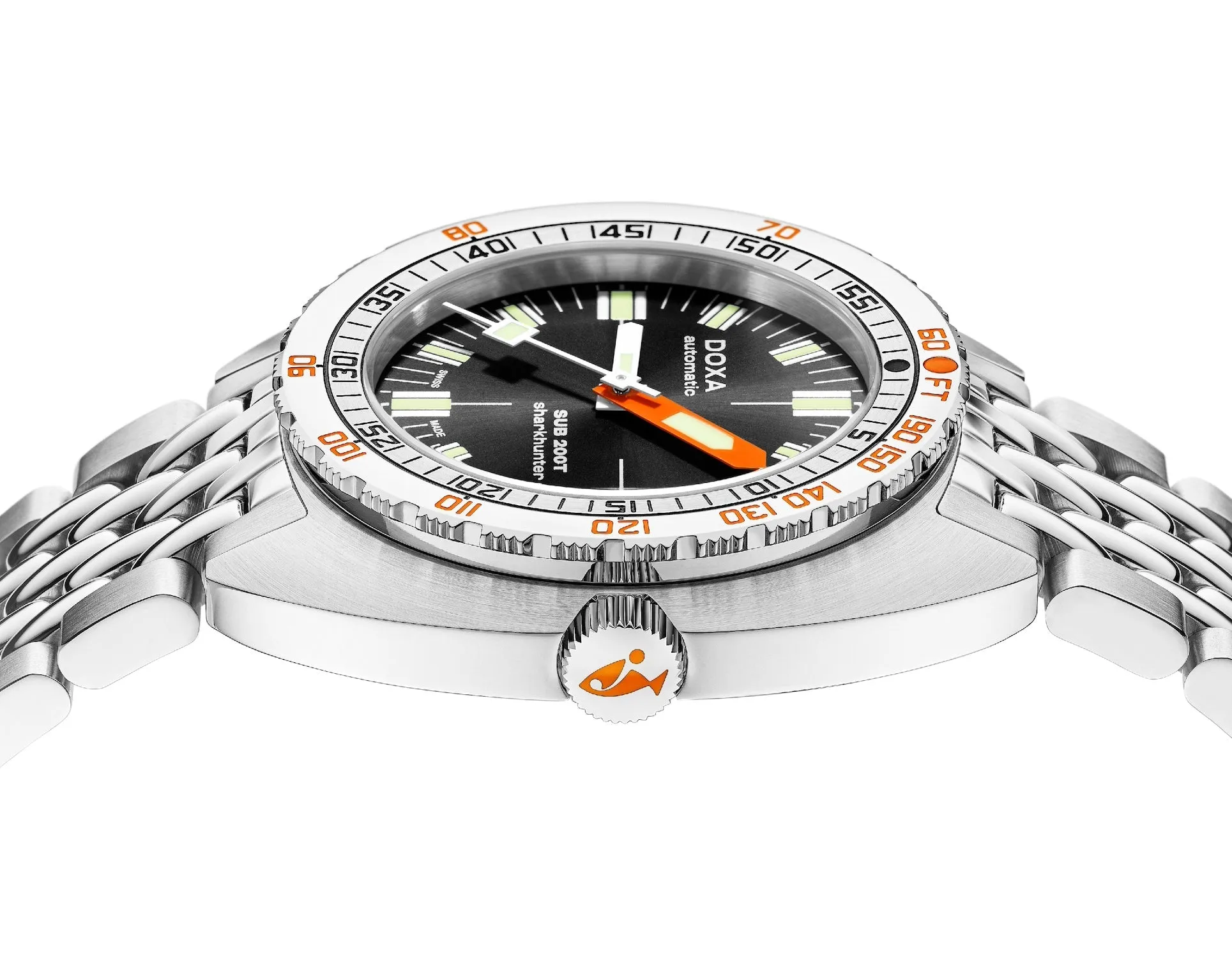 Doxa SUB 200T Sharkhunter Sunray Bracelet Watch