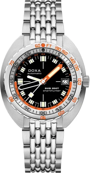 Doxa SUB 250T GMT Sharkhunter Bracelet Watch