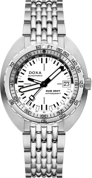 Doxa SUB 250T GMT Whitepearl Bracelet Watch