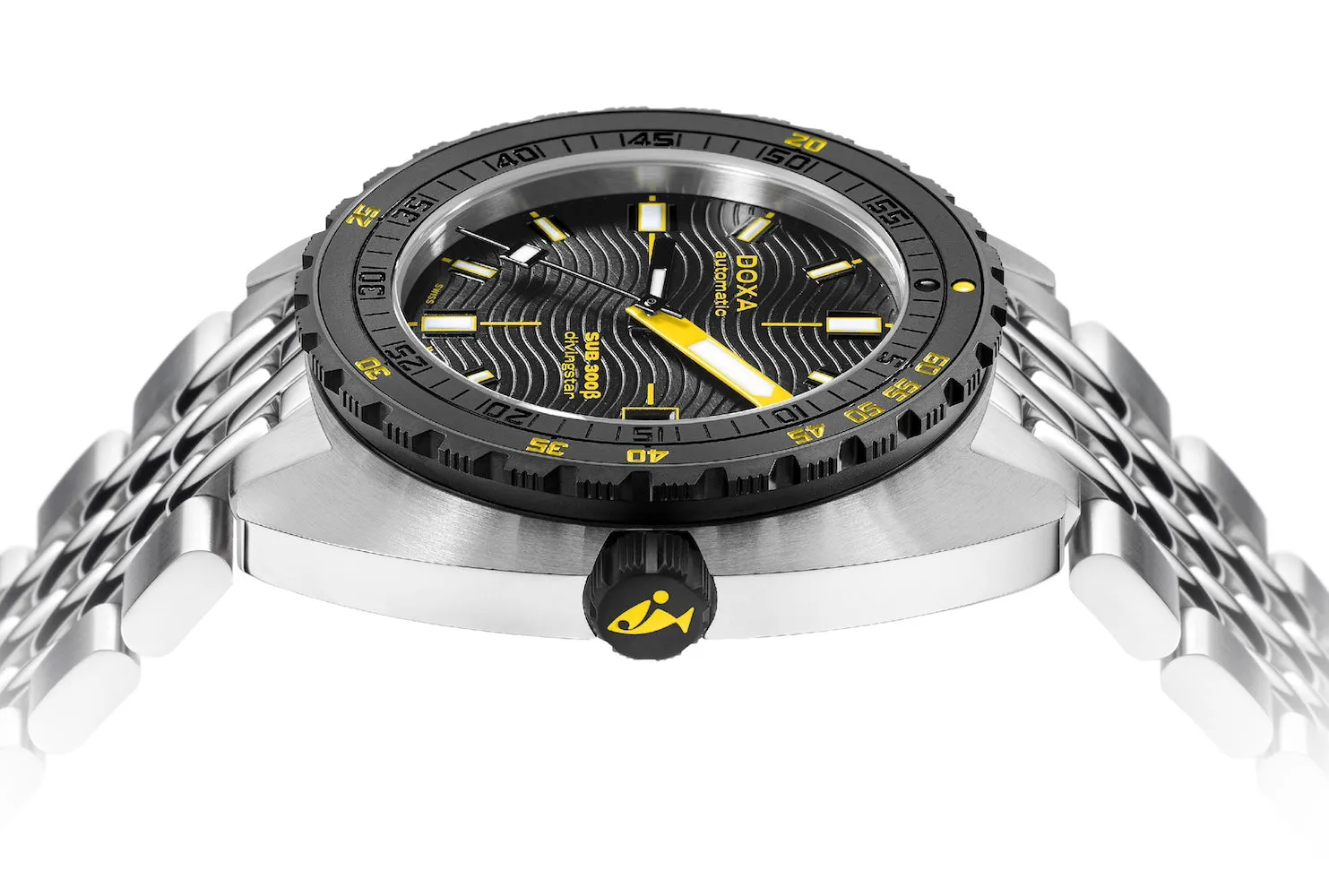 Doxa SUB 300 Beta Ceramic Steel Divingstar Bracelet Watch