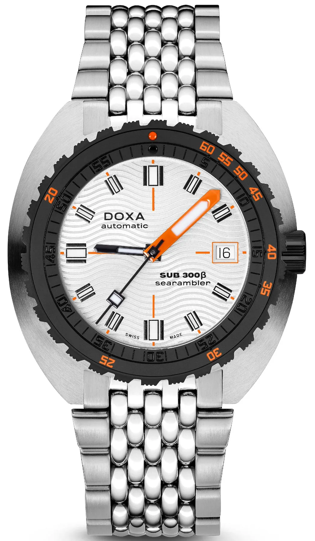 Doxa SUB 300 Beta Ceramic Steel Searambler Bracelet Watch