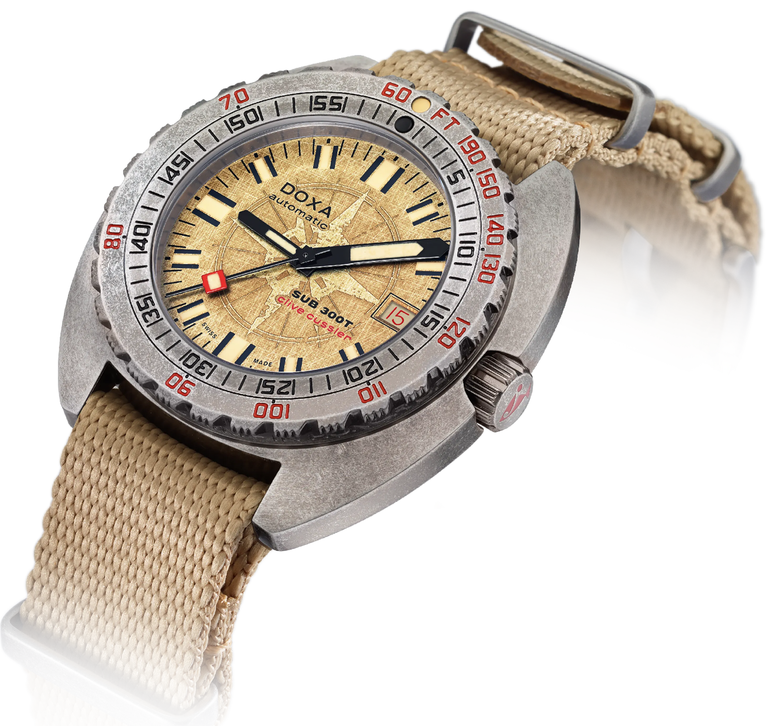 Doxa SUB 300T Clive Cussler Set Watch