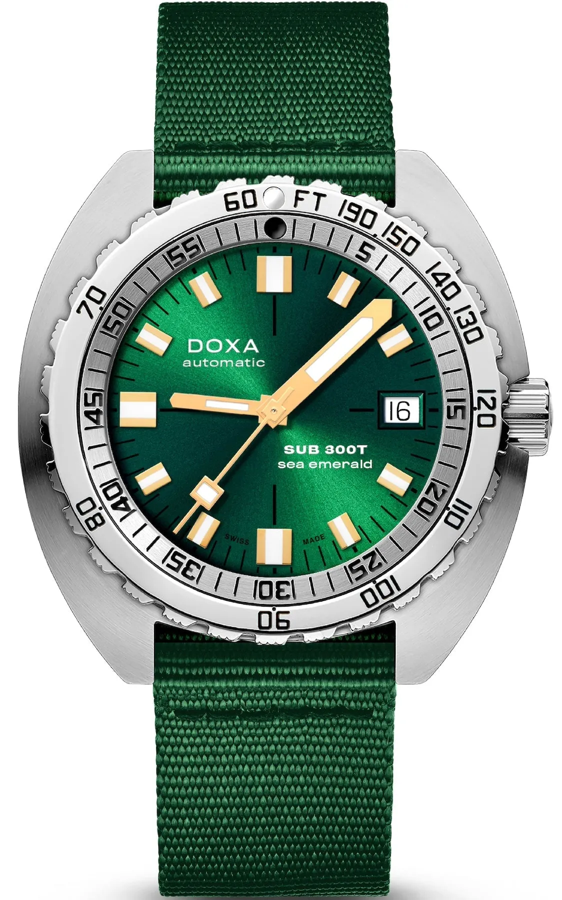 Doxa SUB 300T Sea Emerald Nato Watch