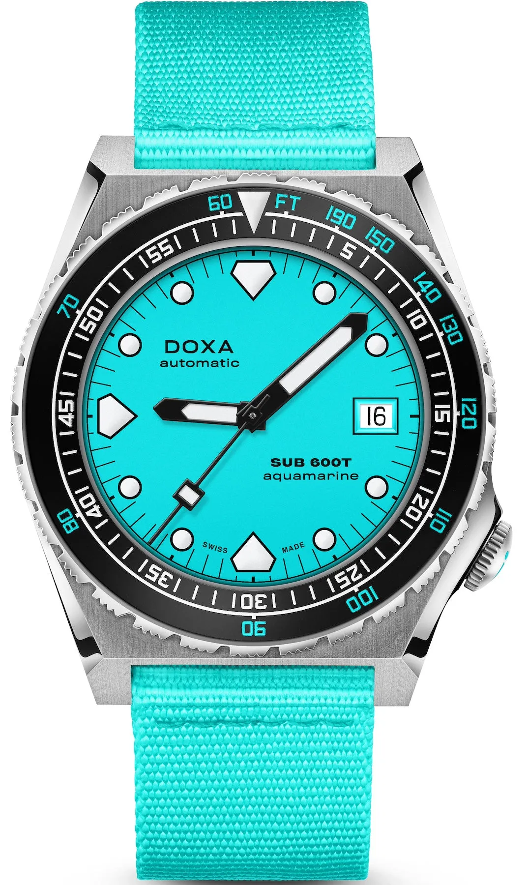 Doxa SUB 600T Aquamarine Nato Watch