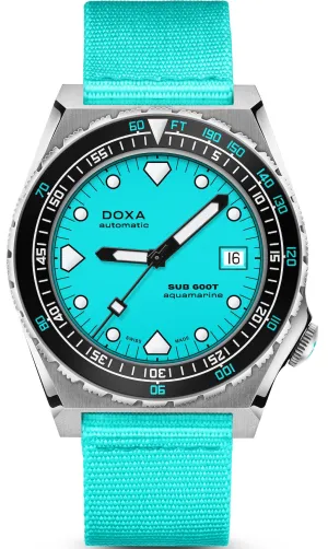 Doxa SUB 600T Aquamarine Nato Watch