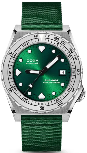 Doxa SUB 600T Sea Emerald Nato Watch