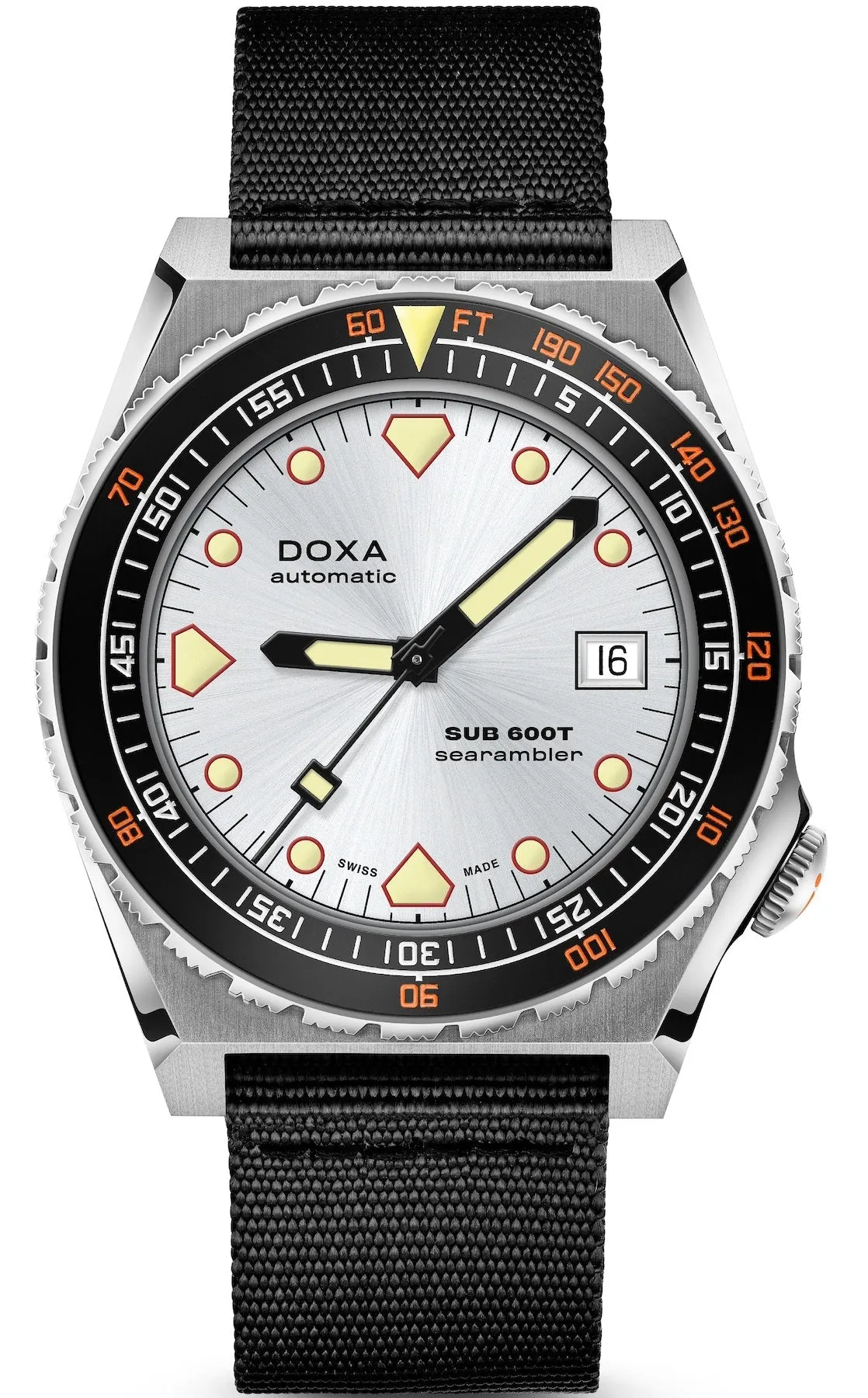 Doxa SUB 600T Searambler Nato Watch