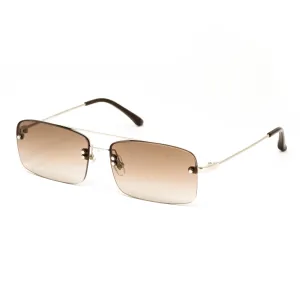 Dries Van Noten x Linda Farrow Brown Sunglasses DVN156C2SUN