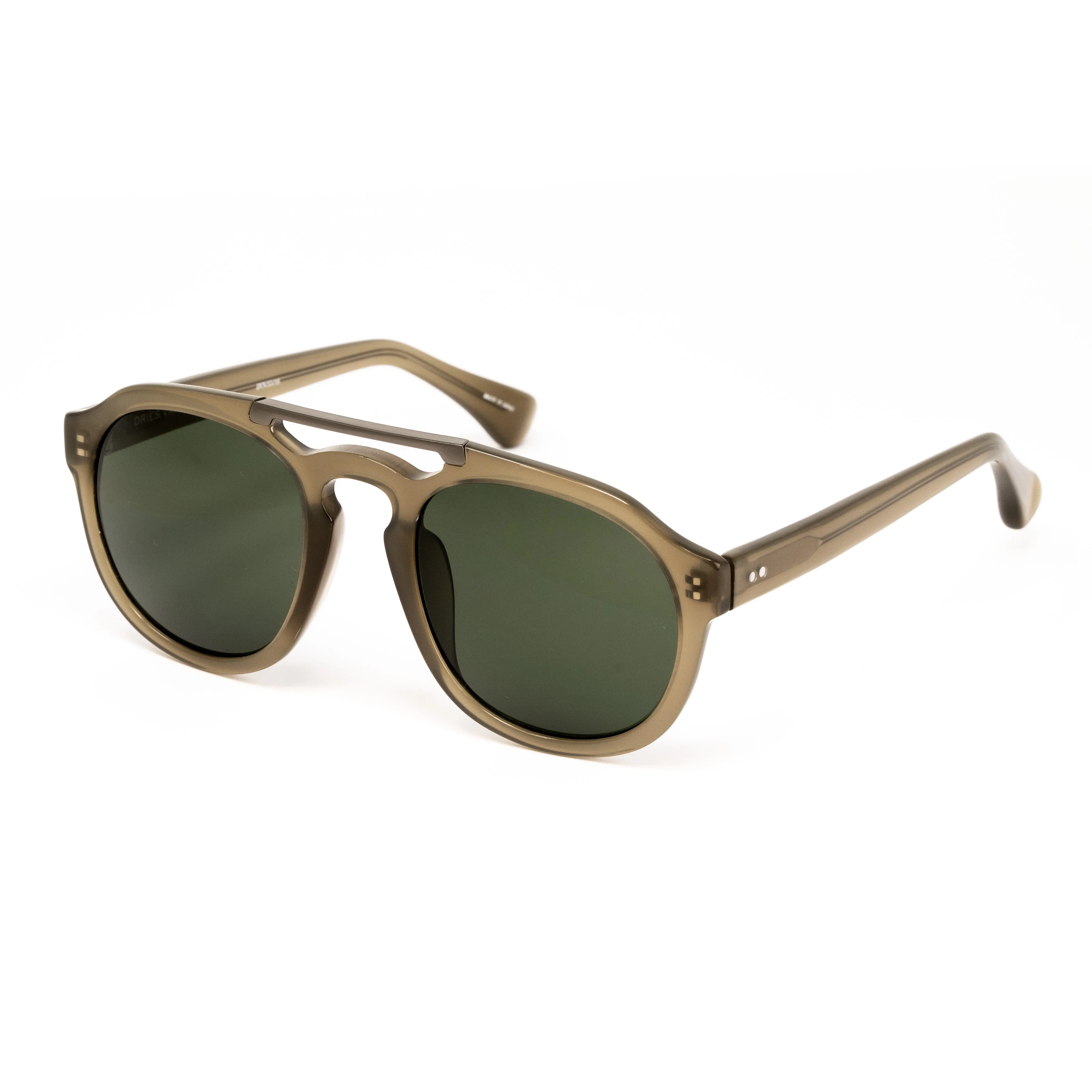 Dries Van Noten x Linda Farrow Brown Sunglasses DVN55C10SUN
