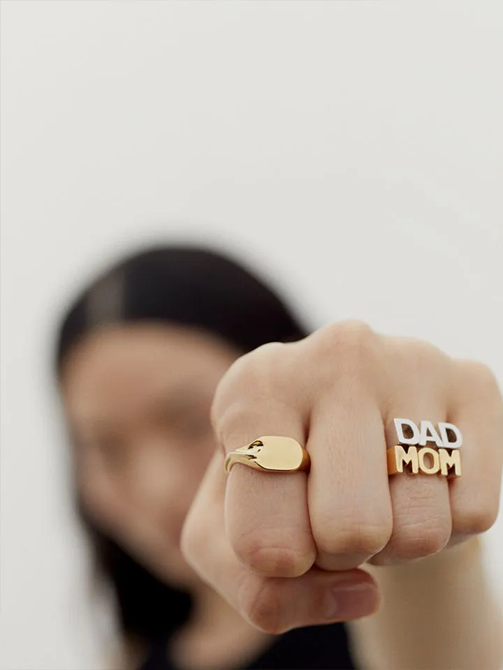 Edan Gold Plated Ring