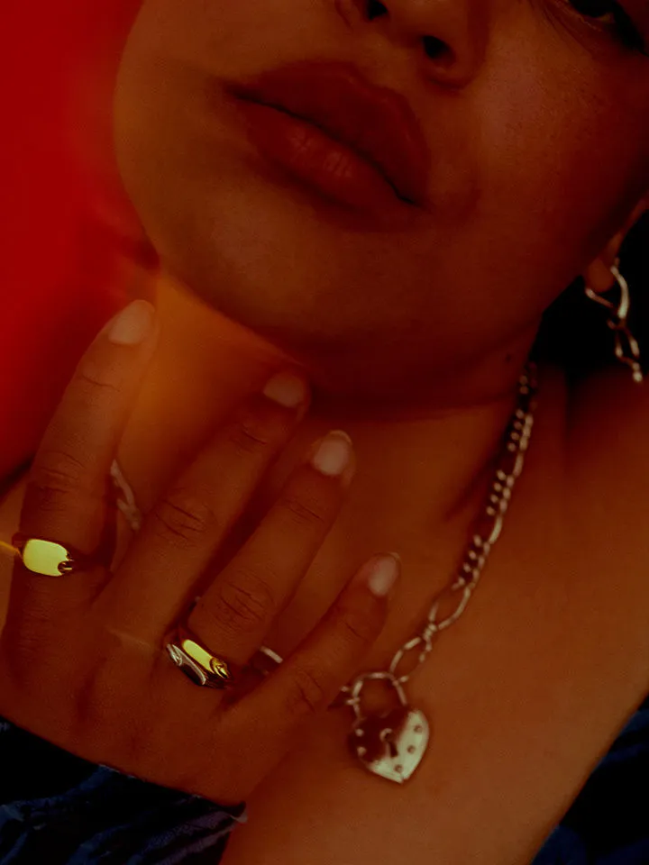 Edan Gold Plated Ring