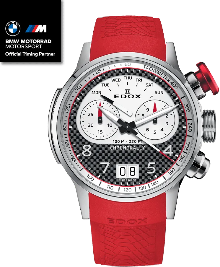 Edox Chronorally Chronograph BMW Limited Ediiton Watch