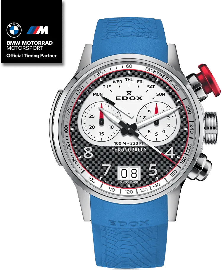 Edox Chronorally Chronograph BMW Limited Ediiton Watch