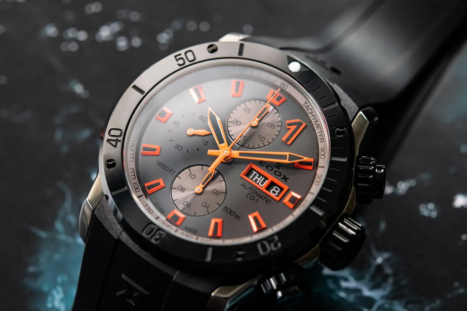 Edox CO-1 Automatic Chrono Watch