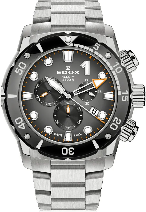 Edox CO-1 Chrono Quartz Titanium Watch
