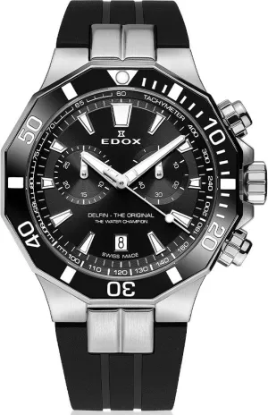 Edox Delfin The Original Chronograph Mens Watch