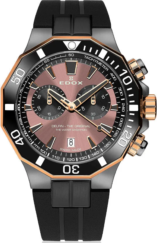Edox Delfin The Original Chronograph Mens Watch