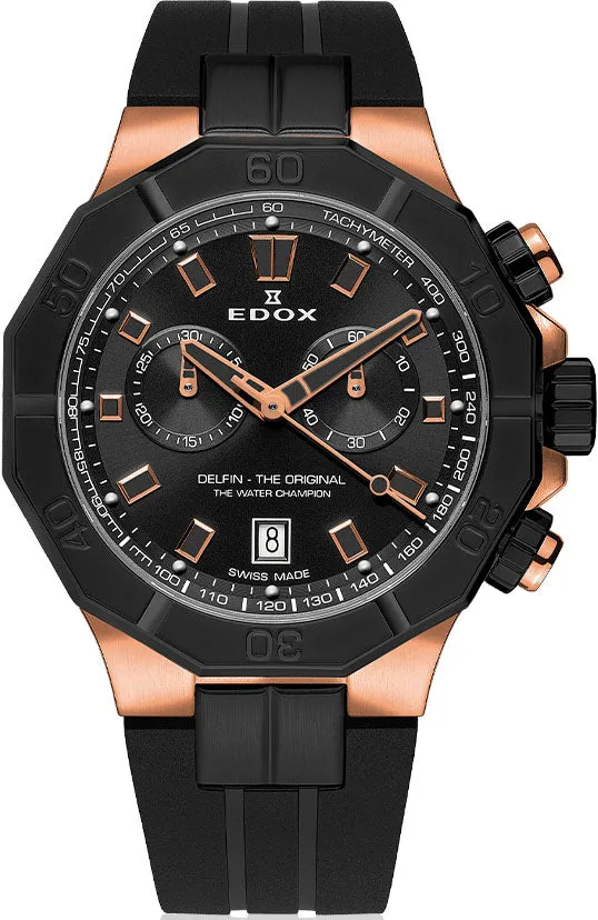 Edox Delfin The Original Chronograph Mens Watch