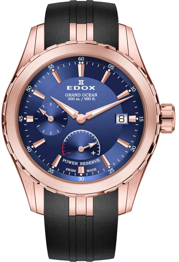 Edox Grand Ocean Power Reserve Small Second Watch