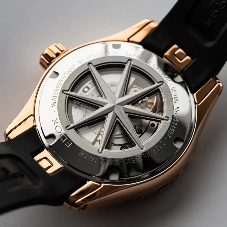Edox Grand Ocean Power Reserve Small Second Watch