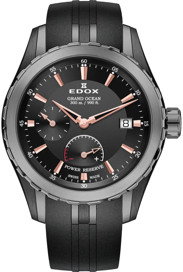 Edox Grand Ocean Power Reserve Small Second Watch