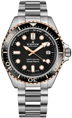 Edox Neptunian Grande Reserve Black Watch