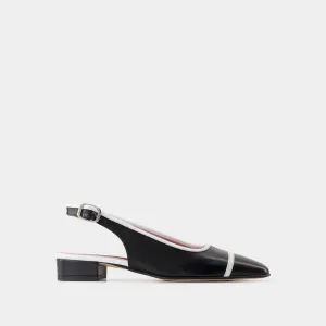 Elisa Sandals - Carel - Leather - Black