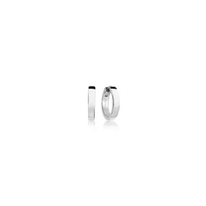 Ellera Pianura Grande Silver Hoops 11mm