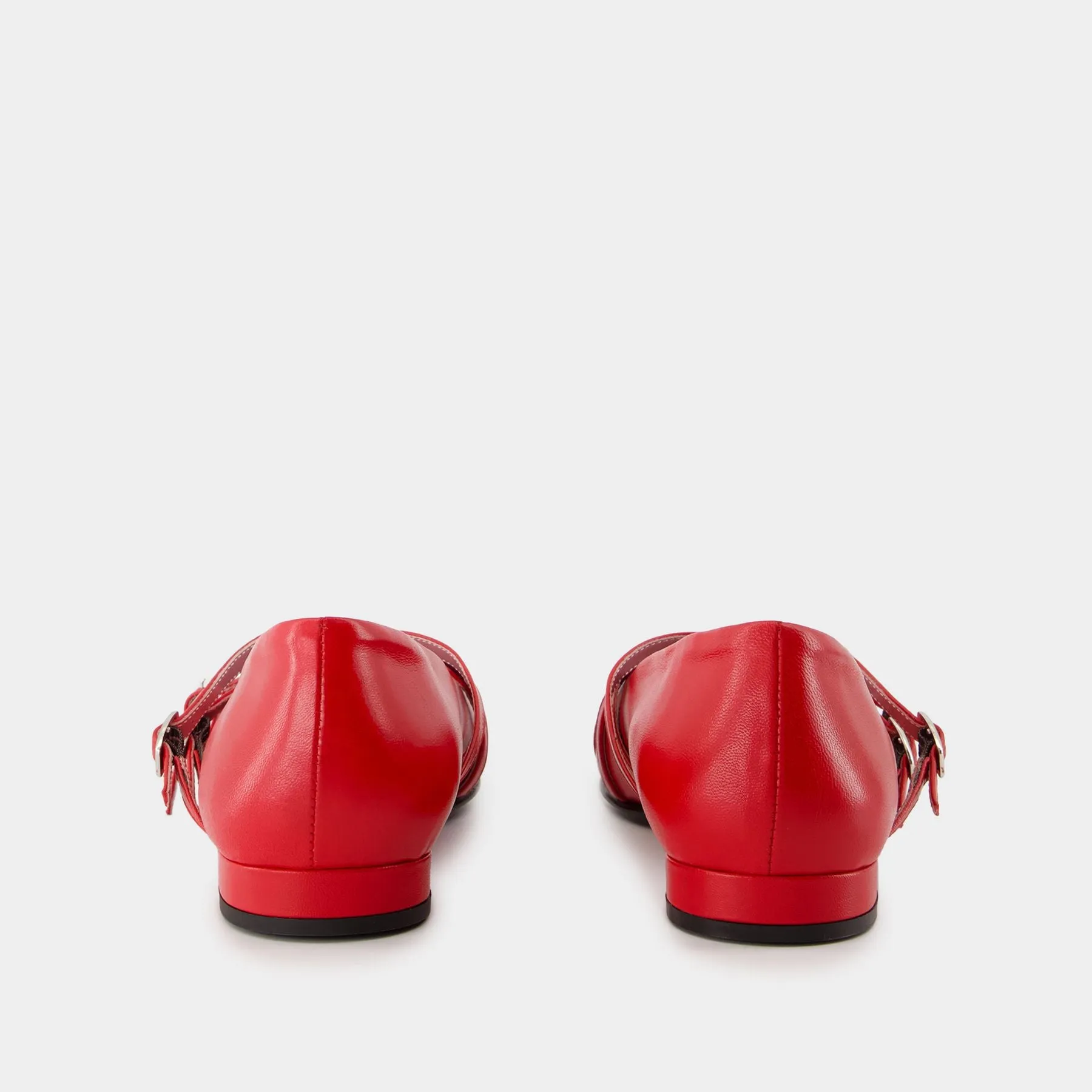 Eloise Ballerinas - Carel - Leather - Red