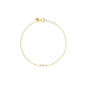 Fairy Lights 18K Gold Bracelet w. Diamonds