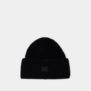 Fn-Ux Beanie - Acne Studios - Wool - Black