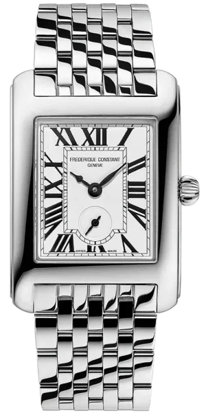 Frederique Constant Classics Carree Small Seconds Bracelet Watch