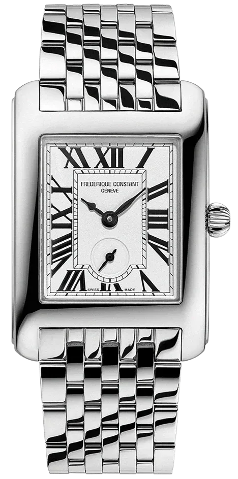 Frederique Constant Classics Carree Small Seconds Bracelet Watch