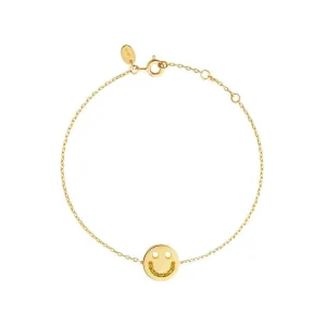 FRIENDS Happy Chain 18K Gold Plated or Silver Bracelet