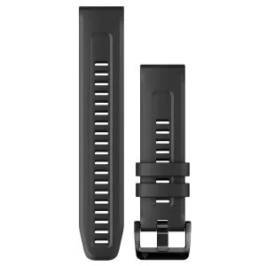 Garmin QuickFit® 22 Watch Bands Black Silicone 010-13111-00