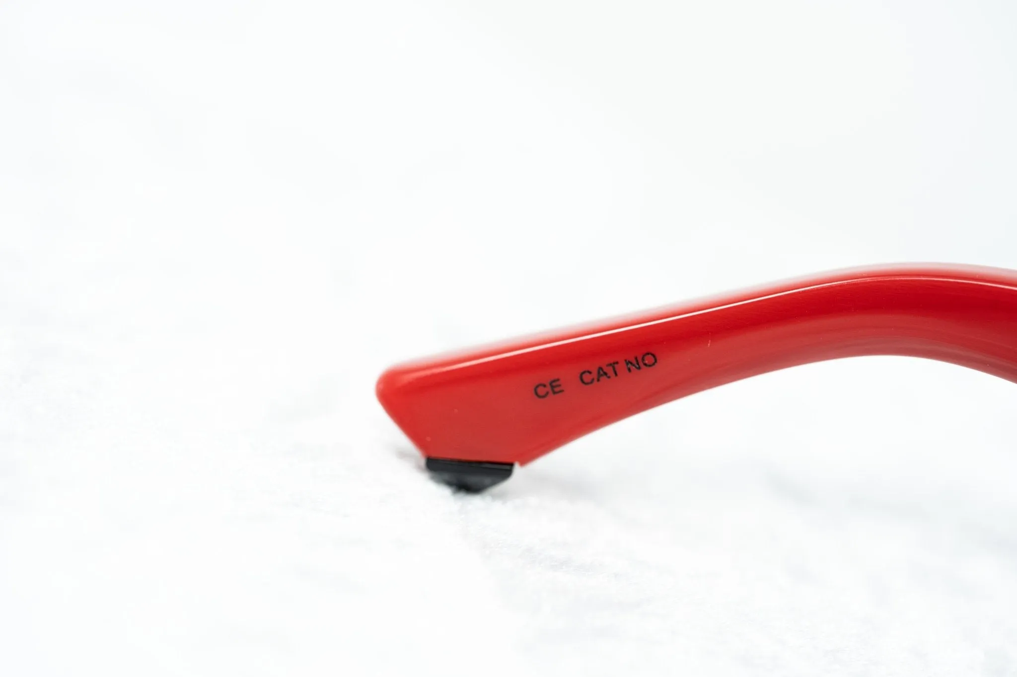 Giles Deacon Sunglasses Shield Red and Dark Grey