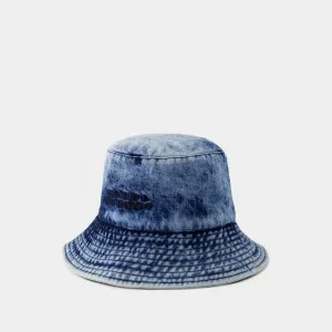 Giorgia Bucket Hat - Isabel Marant - Cotton - Light Blue