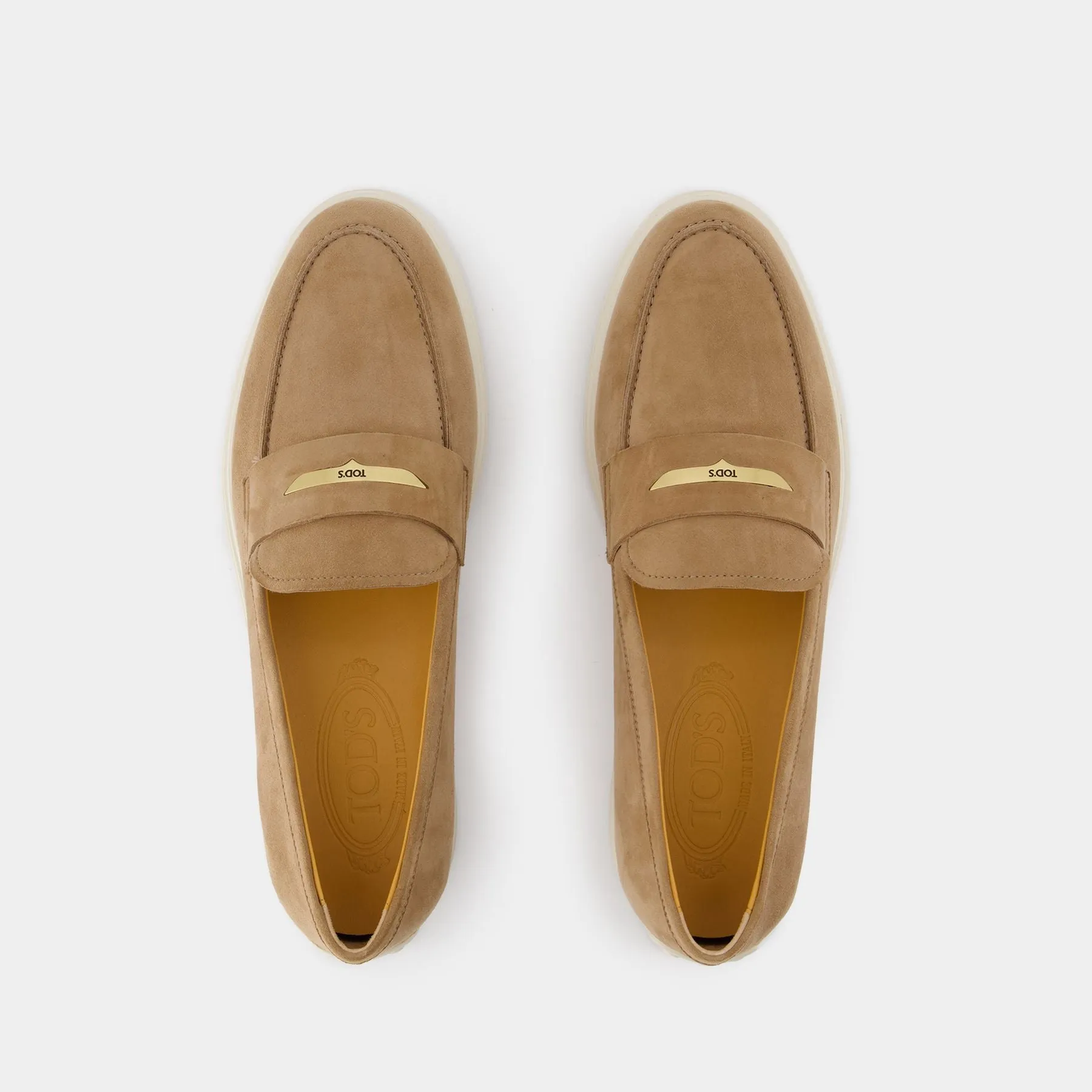Gomma Leggero Loafer - Tod's - Rubber - Brown