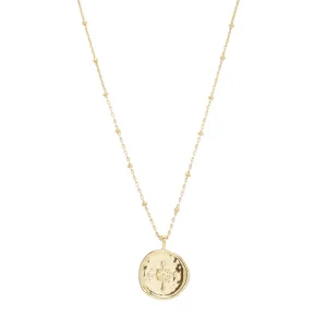 Gorjana Gold Compass Coin Necklace