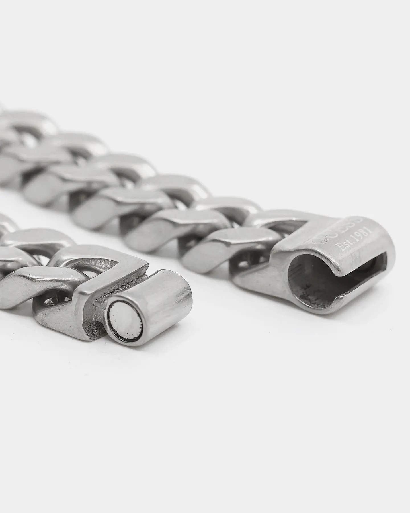 Guess Mainline Curb 4DC 12mm Bracelet Steel