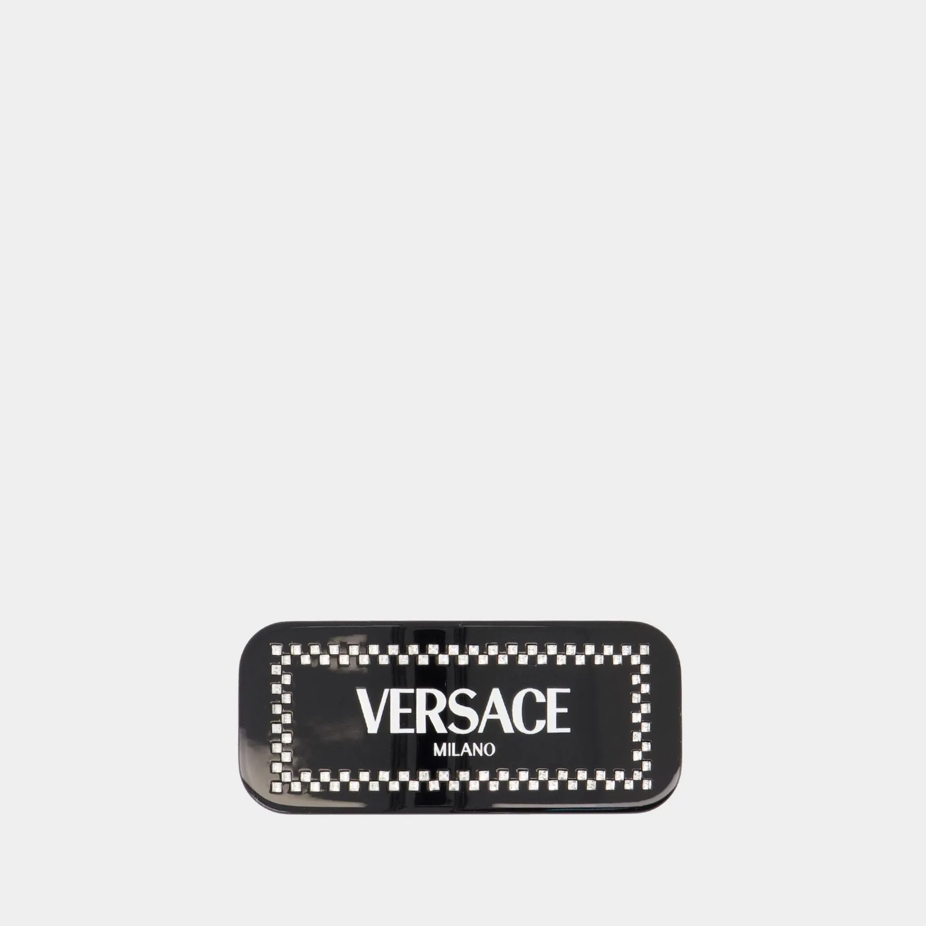 Hair clip - Versace - Pvc - Black