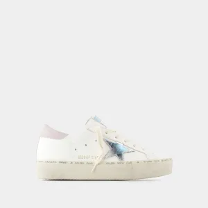 Hi Star Sneakers - Golden Goose Deluxe Brand - Leather - White
