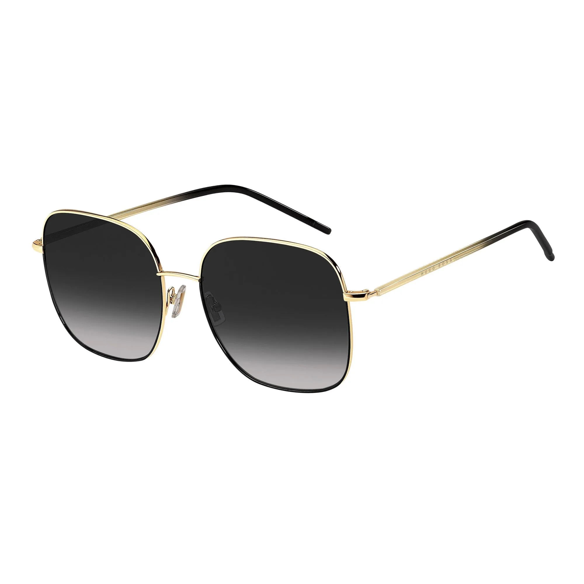 Hugo Boss 1336/S RHL 589O(HB46) Unisex Gold Black Sunglasses