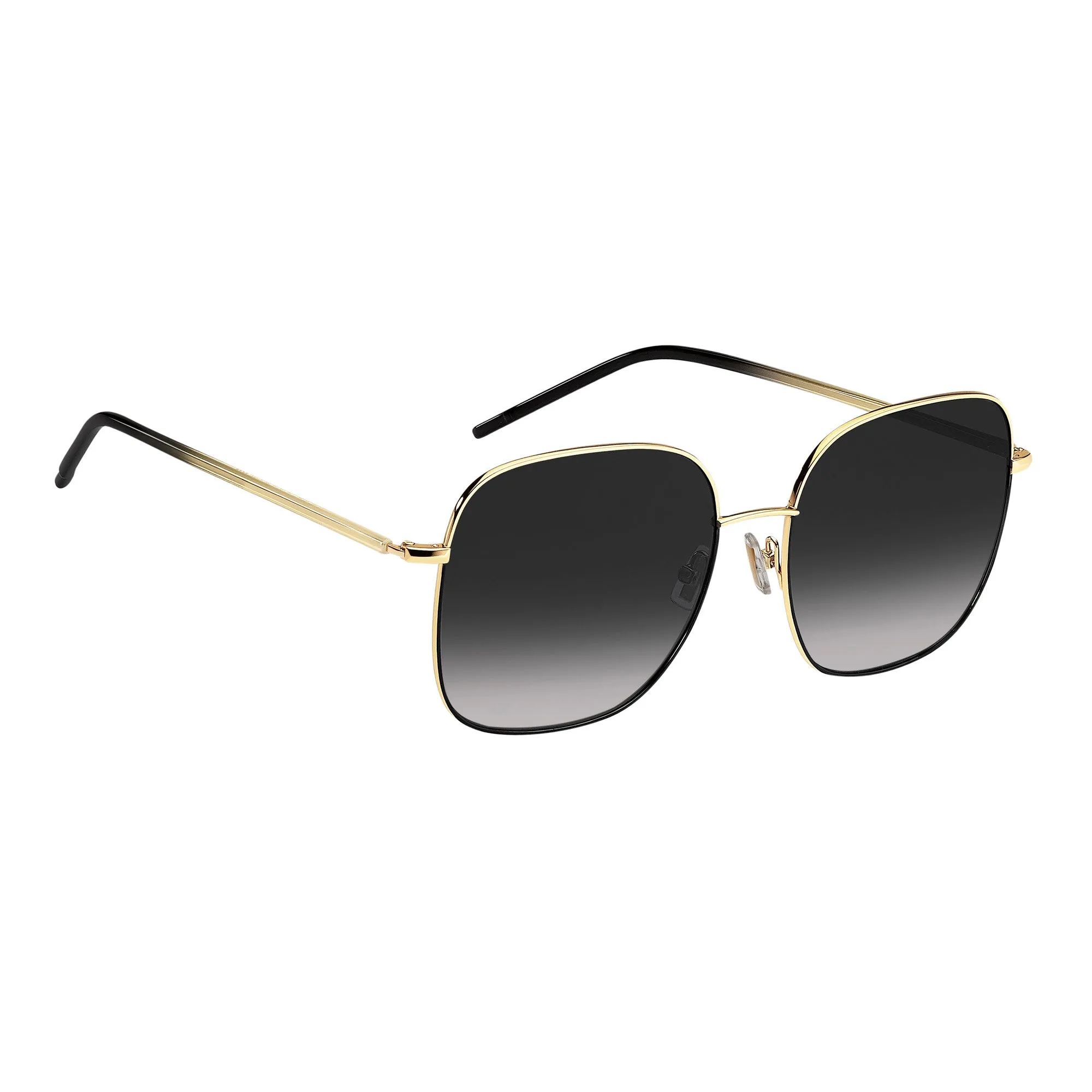 Hugo Boss 1336/S RHL 589O(HB46) Unisex Gold Black Sunglasses